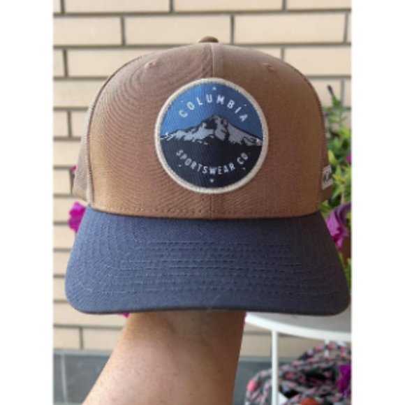 Men Women Columbia Mesh Snap Back Cap - Picture 8 of 9